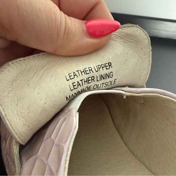 Intentionally Blank lavender purple croc HK-2 lug platform loafers - size 7 - Picture 10 of 10